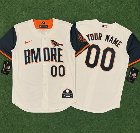 BALTIMORE ORIOLES CUSTOM CITY CONNECT JERSEY