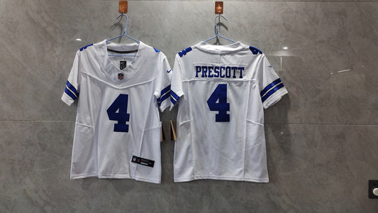 Dallas Cowboys Dak Prescott White Jersey