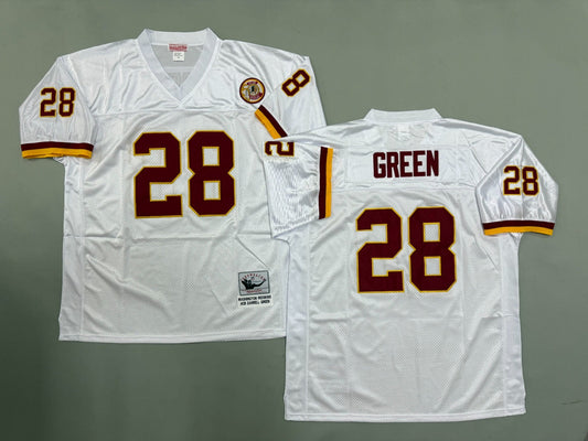 WASHINGTON REDSKINS DARRELL GREEN WHITE JERSEY