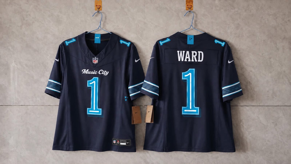 TENNESSEE TITANS CAM WARD RIVAL JERSEY