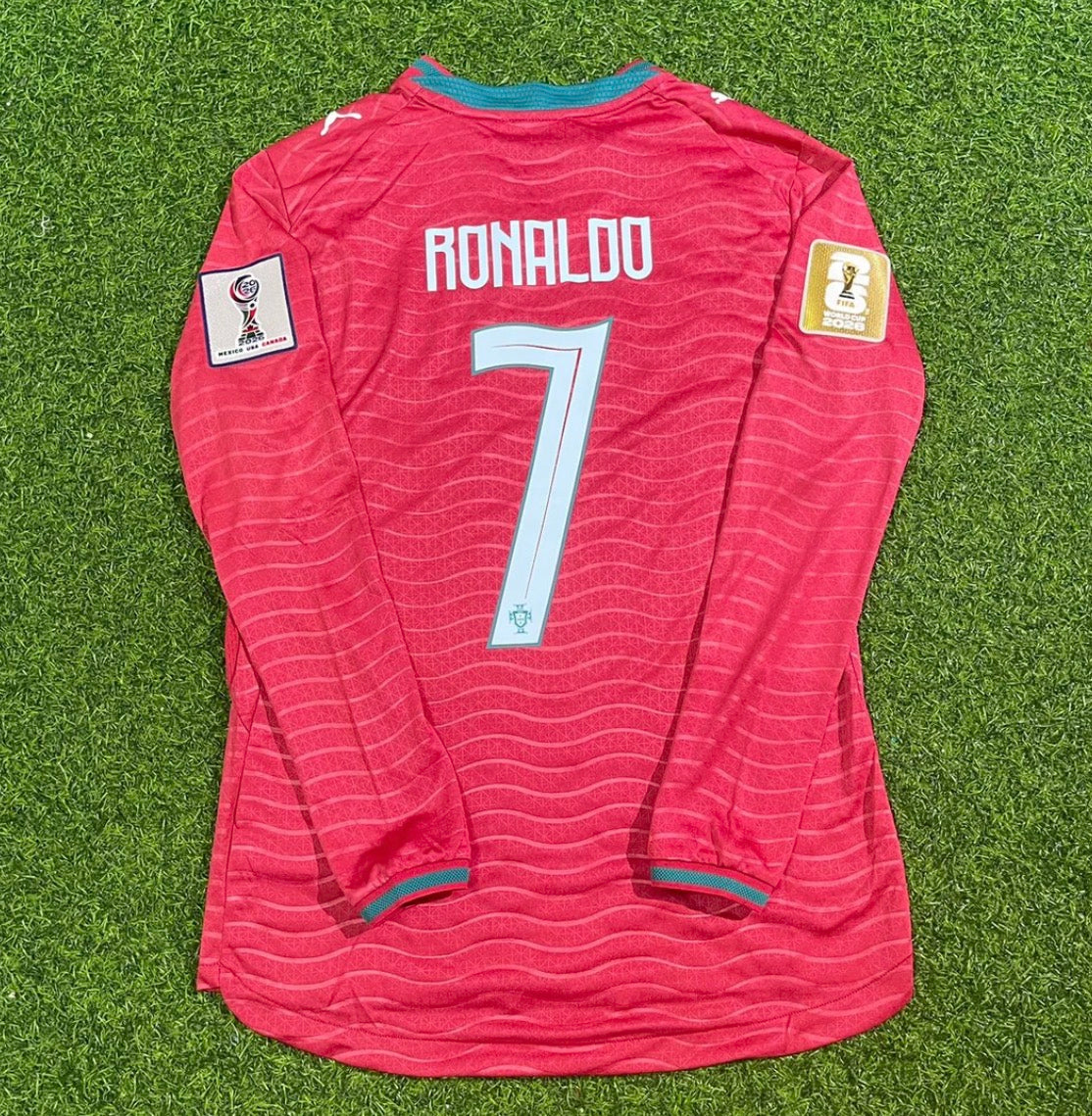 2026 World Cup Cristiano Ronaldo Team Portugal Red Jersey