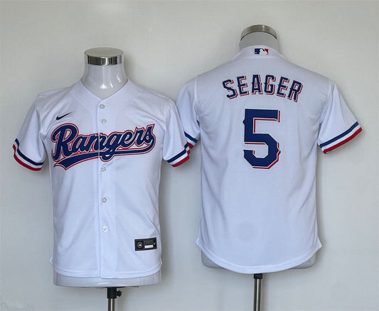 Corey Seager Texas Baseball Jersey