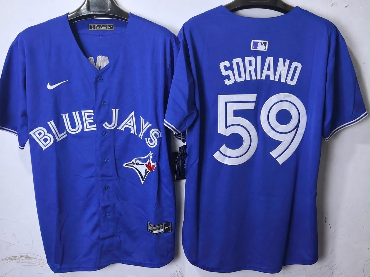 TORONTO BLUE JAYS JOSE SORIANO BLUE JERSEYS