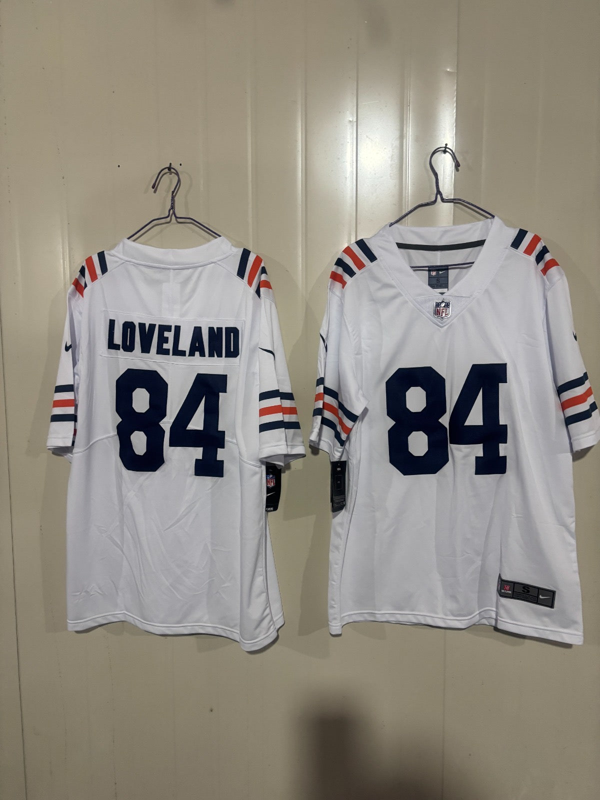 Chicago Bears Coleton Loveland white jersey