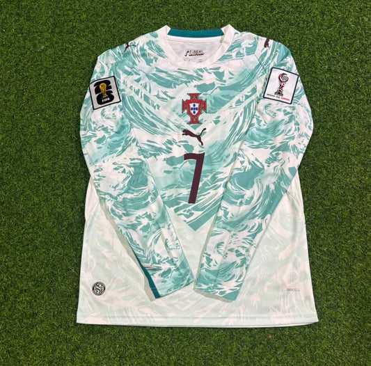 2026 World Cup Cristiano Ronaldo Team Portugal Blue Jersey