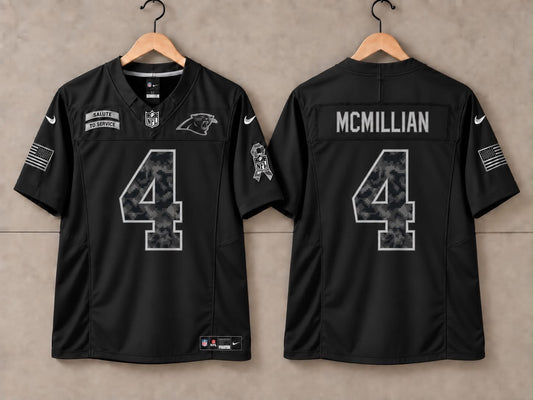 Carolina Panthers Tetairoa Mcmillian Salute to service Jersey