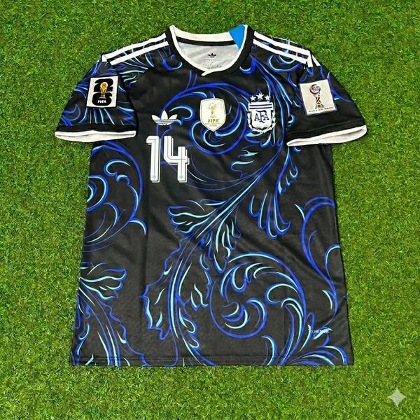 2026 WORLD CUP EXEQUIEL PALACIOS TEAM ARGENTINA BLUE JERSEY