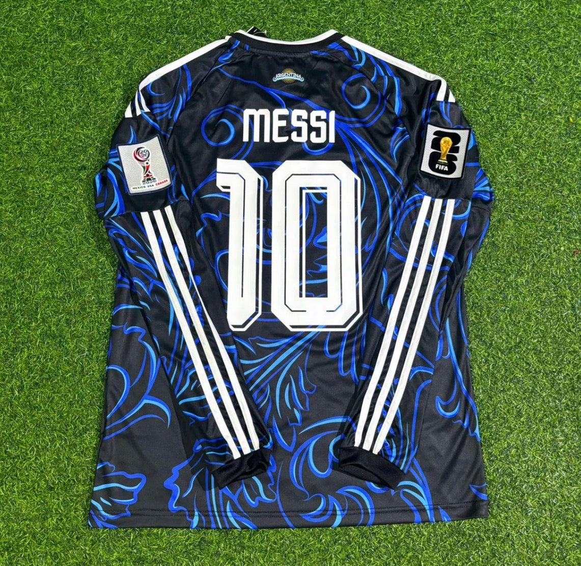 2026 World Cup Lionel Messi Team Argentina Blue Jersey