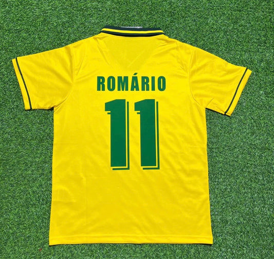 1994 WORLD CUP ROMÁRIO TEAM BRAZIL YELLOW JERSEY