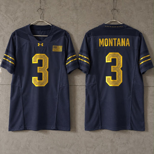 NOTRE DAME FIGHTING IRISH JOE MONTANA NEW JERSEY