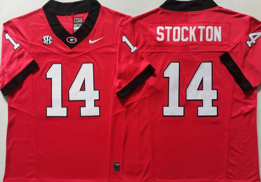 GEORGIA BULLDOGS GUNNAR STOCKTON RED JERSEY