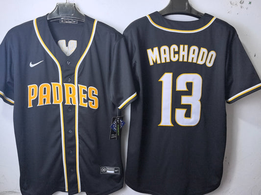 San Diego Padres Manny Machado Black Jersey