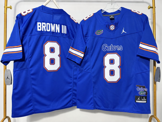 FLORIDA GATORS Vernell Brown III BLUE JERSEY