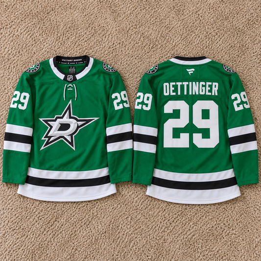DALLAS STARS OETTINGER GREEN JERSEY