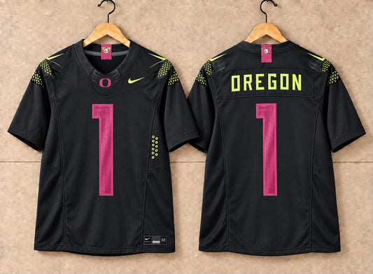 2023 OREGON DUCKS BREAST CANCER JERSEY