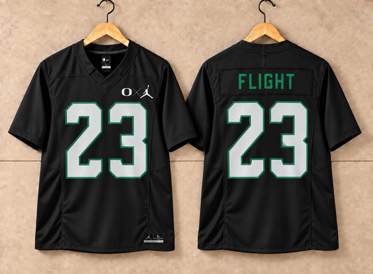 OREGON DUCKS BLACK JERSEY ￼AIR FLIGHT