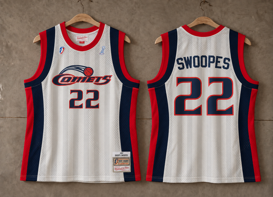 HOUSTON COMETS SHERYL SWOOPES WHITE JERSEY