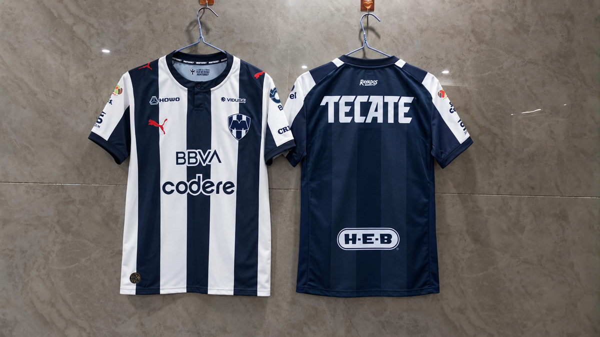 MONTERREY RAYADOS BLUE/WHITE JERSEY