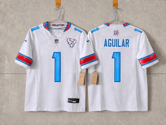 HOUSTON TEXANS AGUILAR CUSTOM RIVAL JERSEY 1