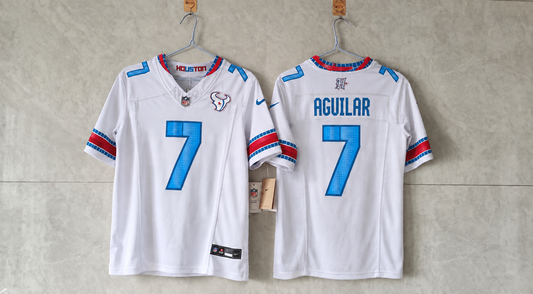 HOUSTON TEXANS AGUILAR CUSTOM RIVAL JERSEY 7