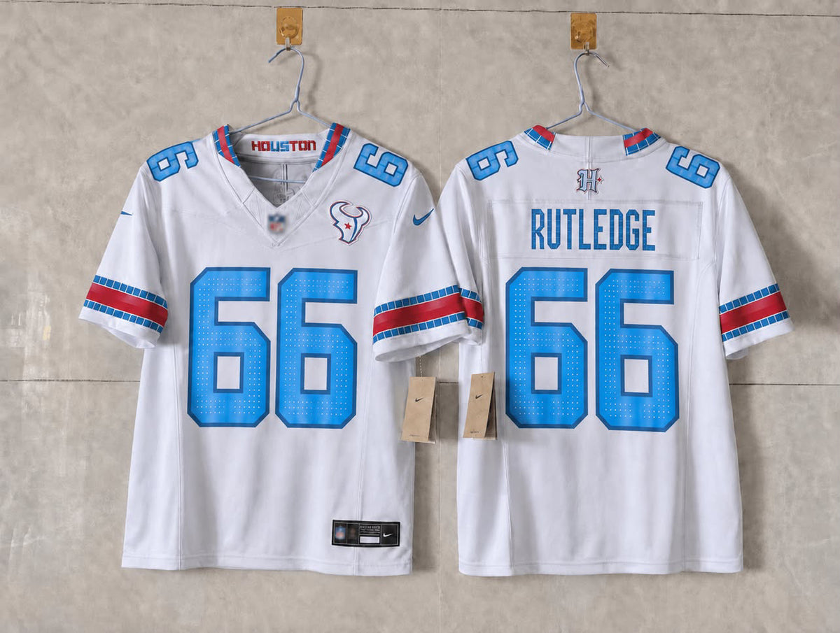 HOUSTON TEXANS KEYLAN RUTLEDGE RIVAL JERSEY