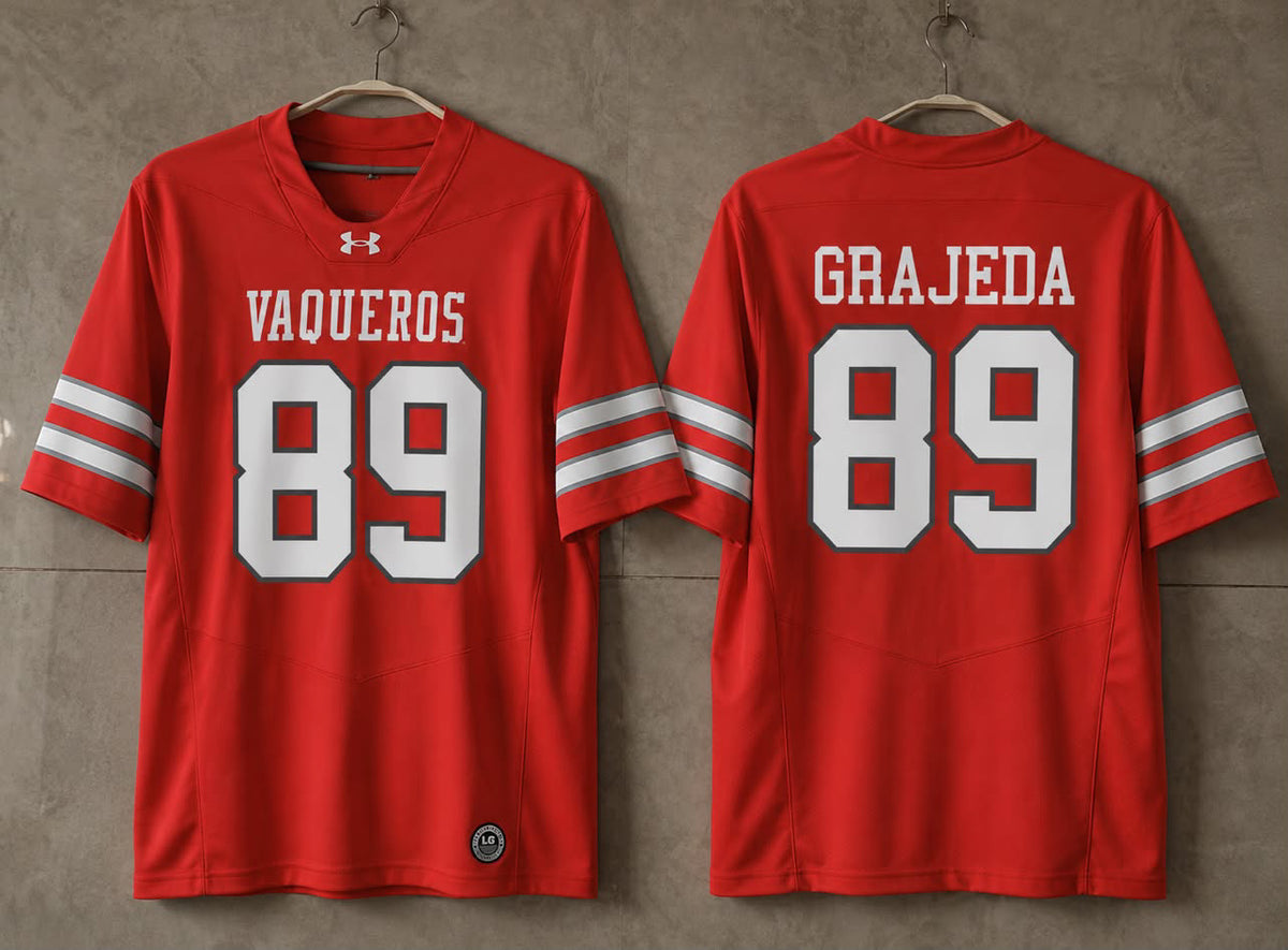 UTRGV VAQUEROS CUSTOM FOOTBALL JERSEY