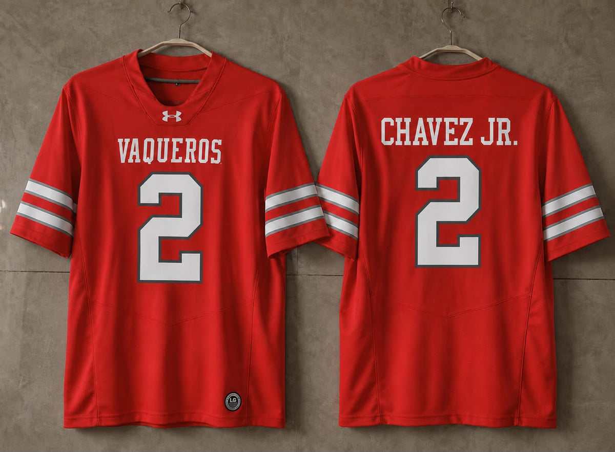 UTRGV VAQUEROS CUSTOM FOOTBALL JERSEY