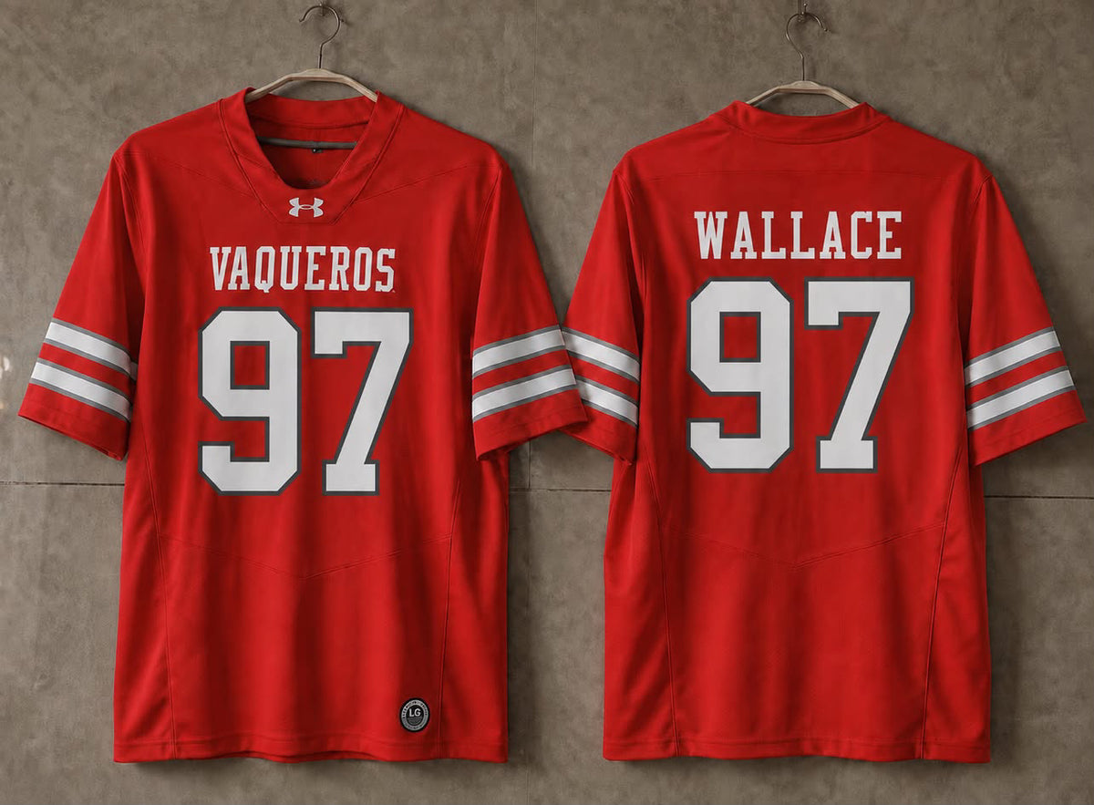 UTRGV VAQUEROS CUSTOM FOOTBALL JERSEY