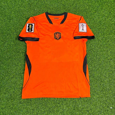 2026 WORLD CUP BRIAN BROBBEY TEAM NETHERLANDS ORANGE JERSEY