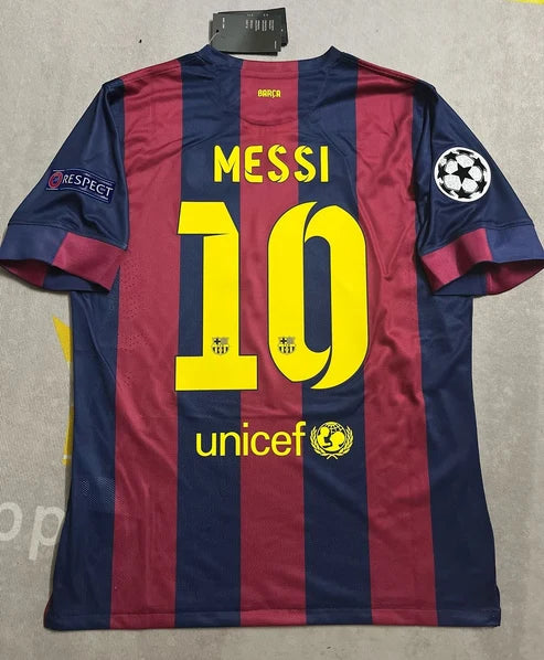 Lionel Messi Barcelona 2015 Final Berlin Champions League Jersey