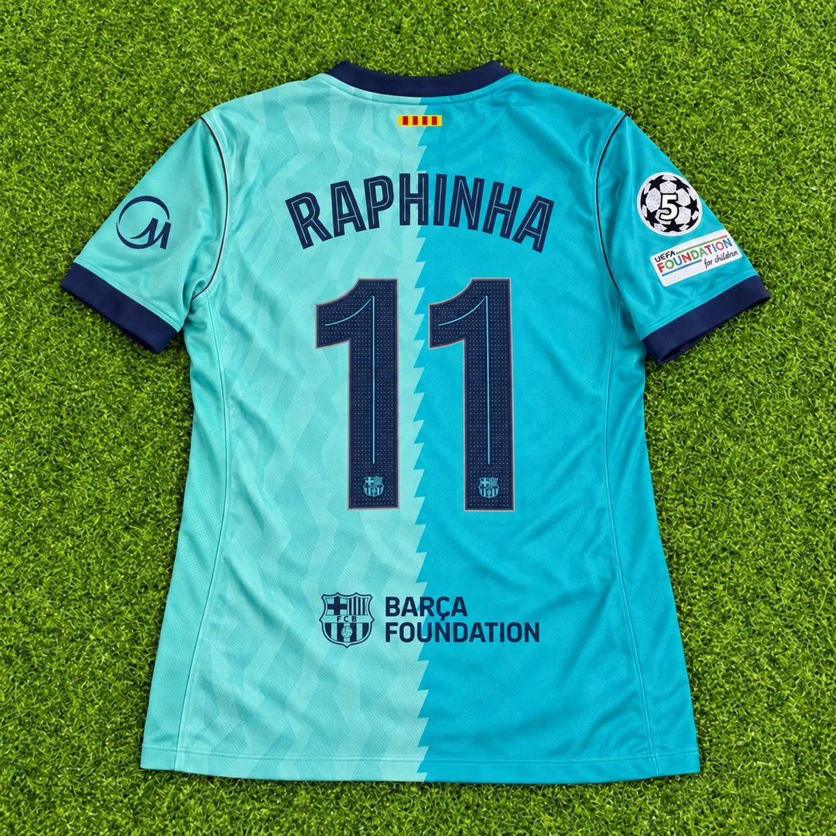 BARCELONA RAPHINHA BLUE JERSEY