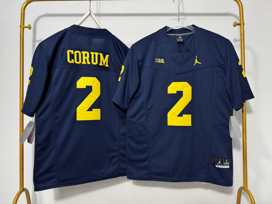 MICHIGAN WOLVERINES BLAKE CORUM BLUE JERSEY