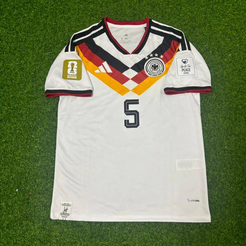 2026 WORLD CUP ALEKSANDAR PAVLOVIC TEAM GERMANY WHITE JERSEY