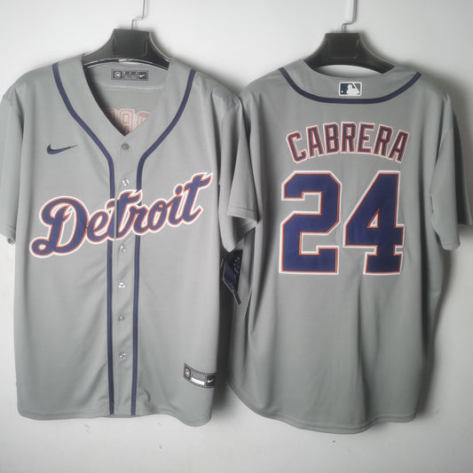 DETROIT TIGERS MIGUEL CABRERA GREY JERSEY