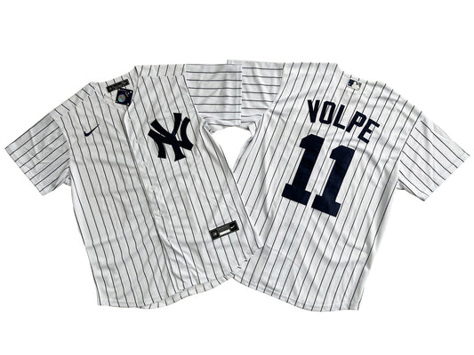 NEW YORK YANKEES ANTHONY VOLPE WHITE JERSEY