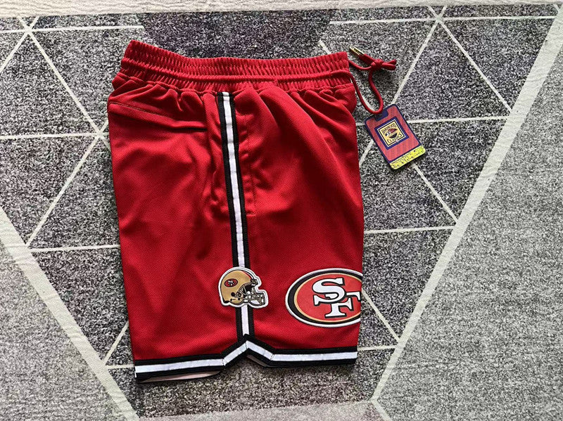 SAN FRANCISCO 49ERS RED SHORTS