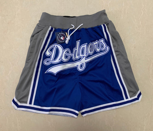 LOS ANGELES DODGERS BLUE SHORTS
