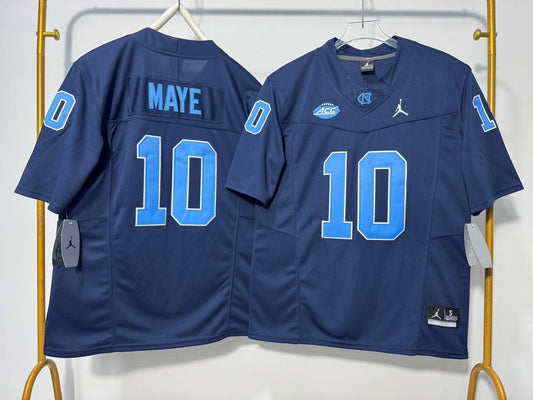 NORTH CAROLINA TAR HEELS DRAKE MAYE BLUE JERSEY