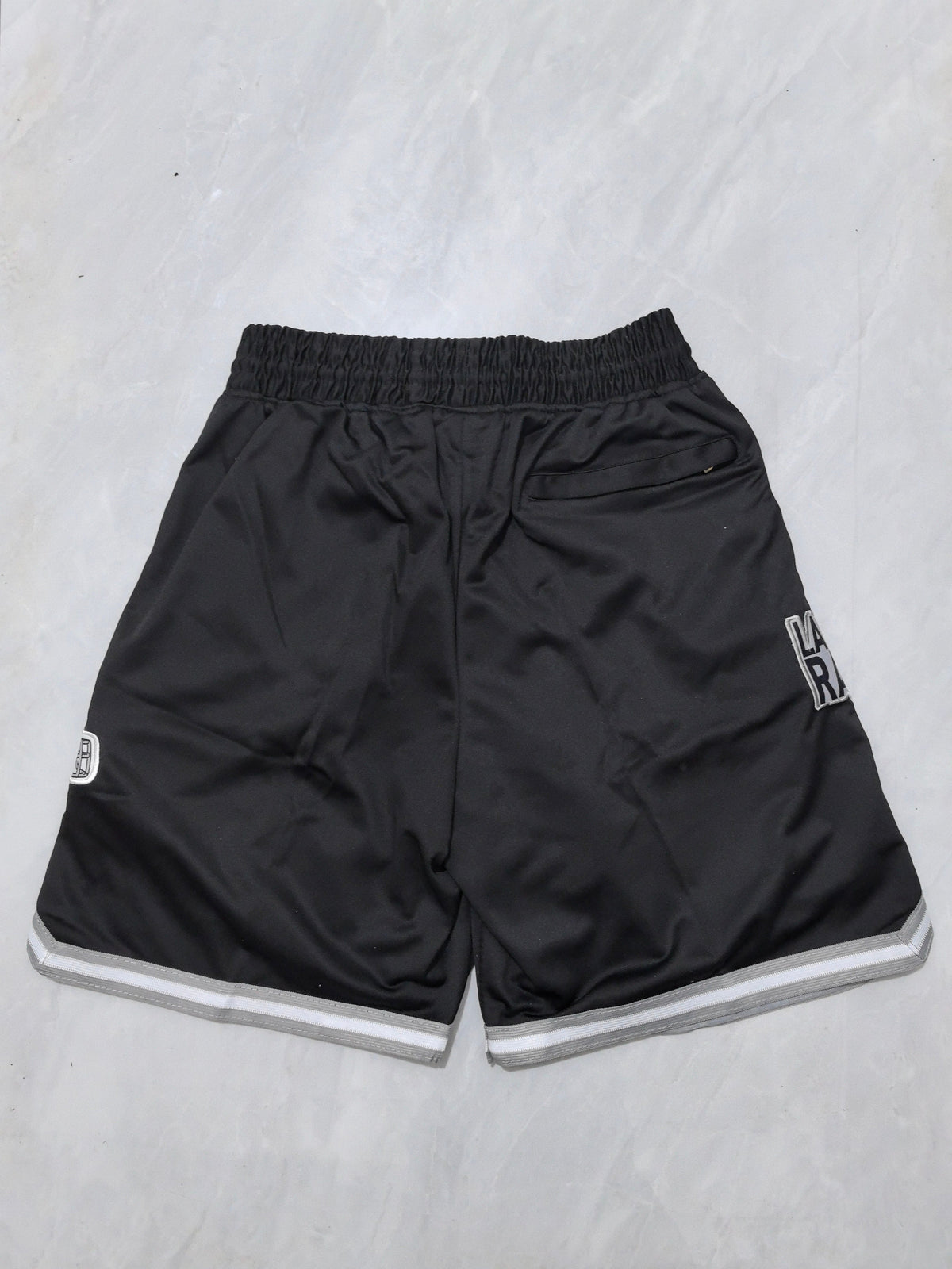 LAS VEGAS RAIDERS BLACK SHORTS
