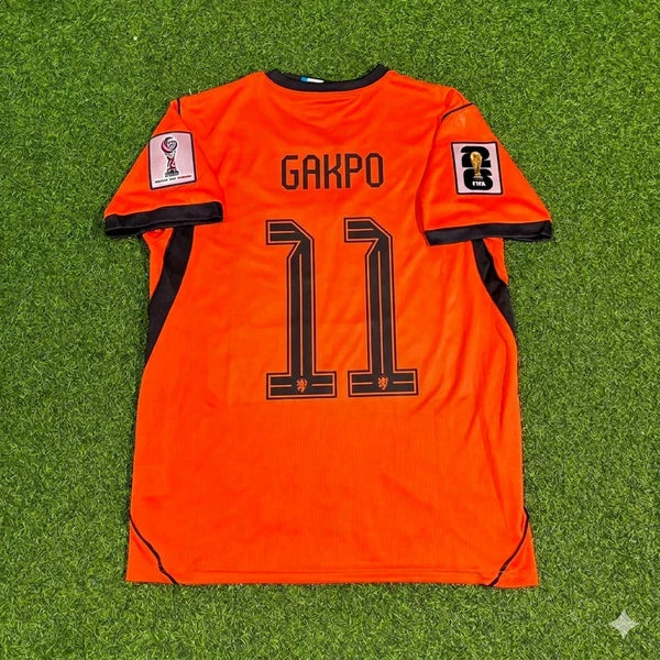 2026 WORLD CUP CODY GAKPO TEAM NETHERLANDS ORANGE JERSEY