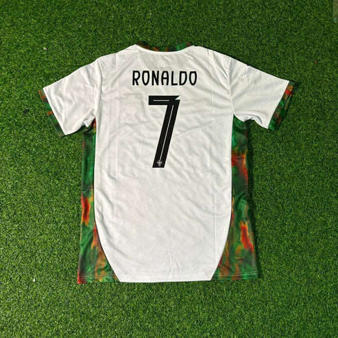 2026 World Cup Cristiano Ronaldo Team Portugal White Jersey
