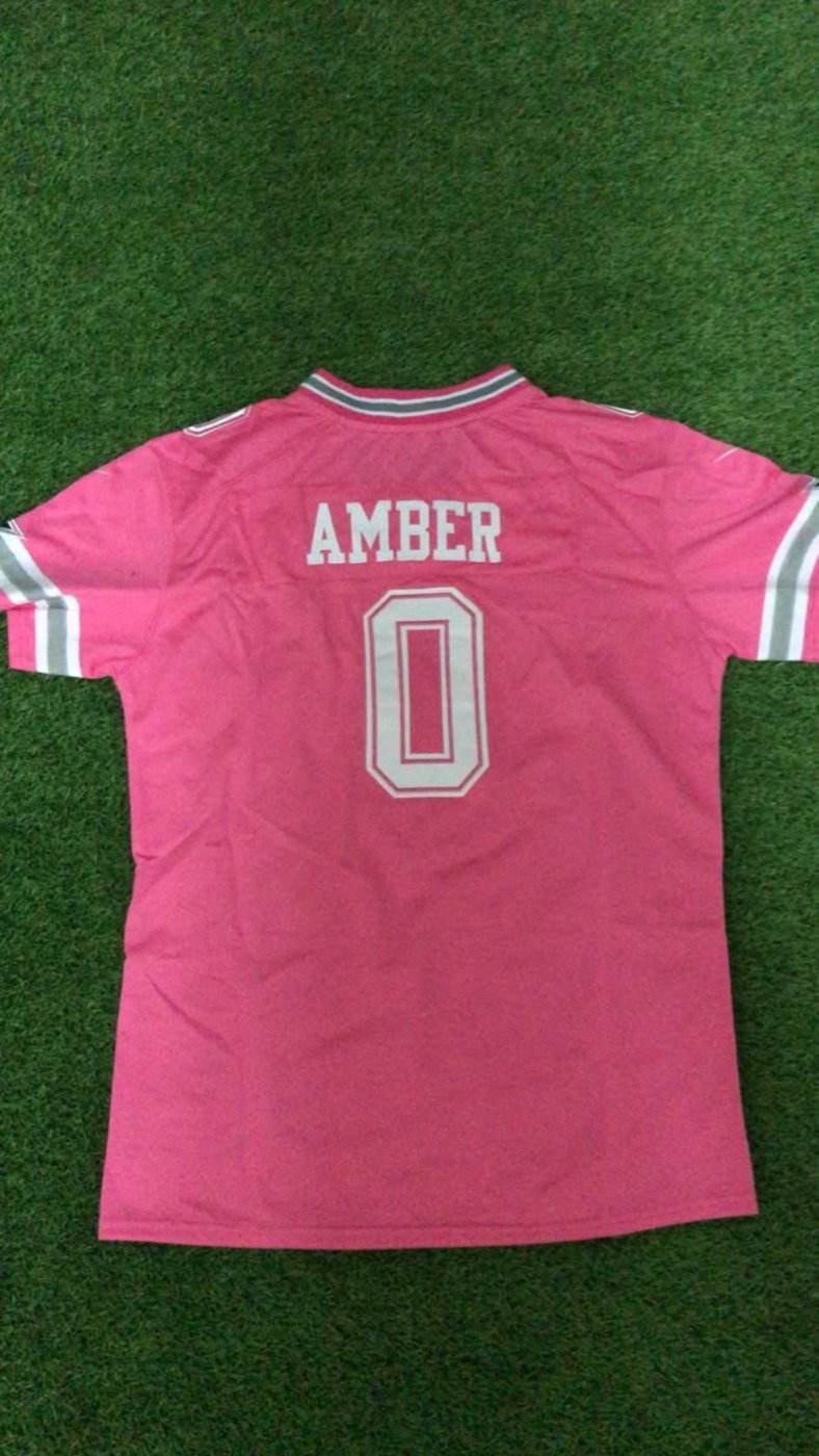 Photo sent by a Cruxchristi customer after their jersey arrived