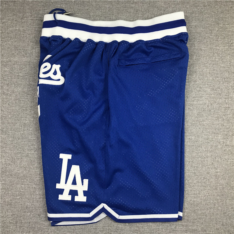 LOS ANGELES DODGERS BLUE SHORTS