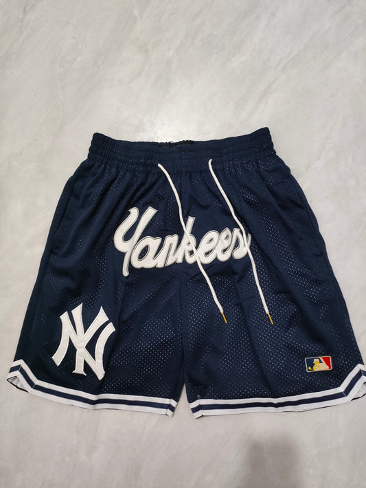 NEW YORK YANKEES BLUE SHORTS