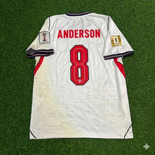 2026 WORLD CUP ELLIOT ANDERSON TEAM ENGLAND WHITE JERSEY