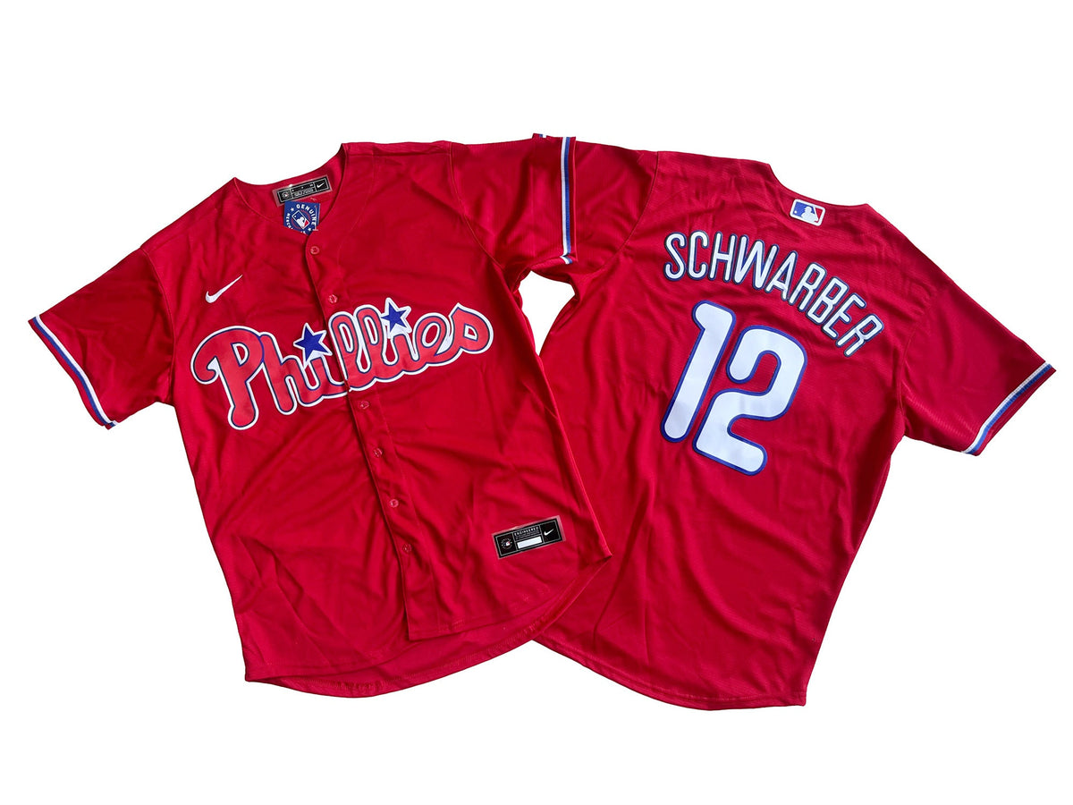 Philadelphia Phillies Kyle Schwarber Red Jersey