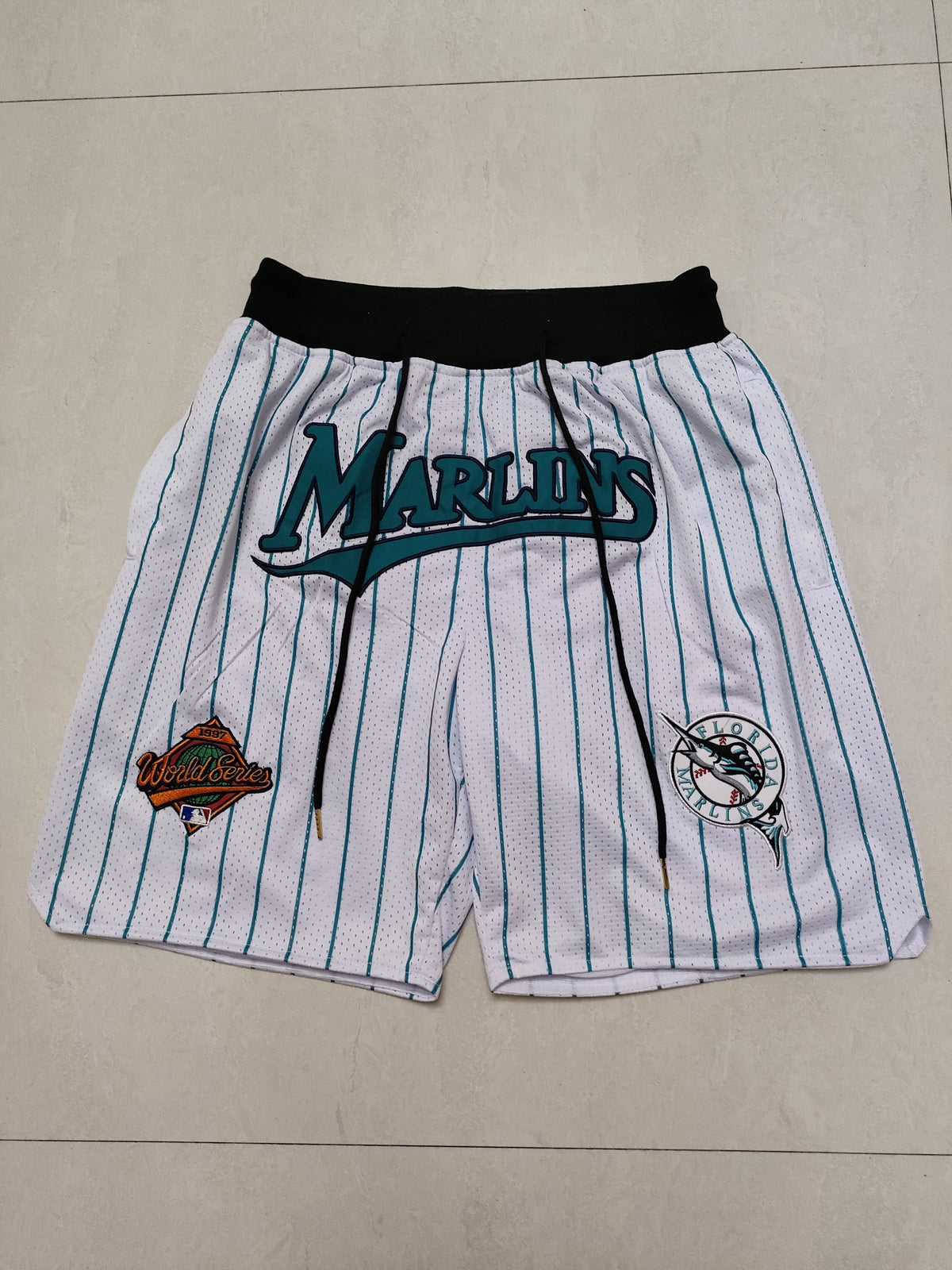 MIAMI MARLINS WHITE SHORTS