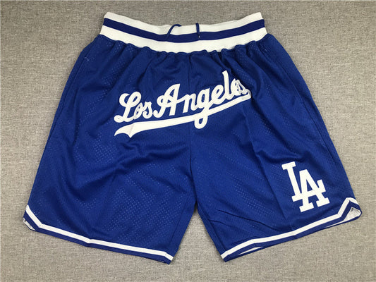 LOS ANGELES DODGERS BLUE SHORTS
