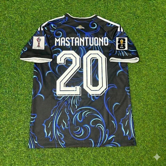 2026 WORLD CUP FRANCO MASTANTUONO TEAM ARGENTINA BLUE JERSEY