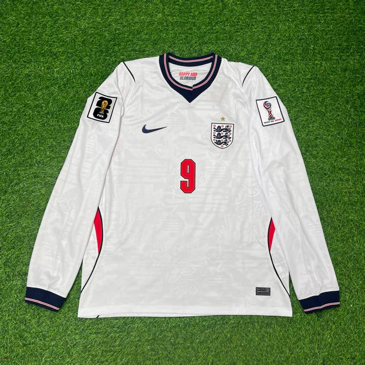 2026 WORLD CUP HARRY KANE TEAM ENGLAND WHITE JERSEY